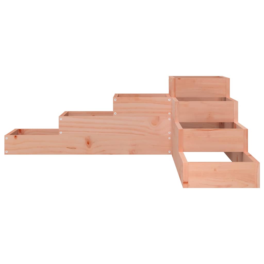 Sodo vazonas, 4 pakopų, 106×104,5×36 cm, masyvi mediena, Douglas Sodo vazonas, 4 pakopų, 106x104,5x36 cm, masyvi mediena, Douglas - Image 4
