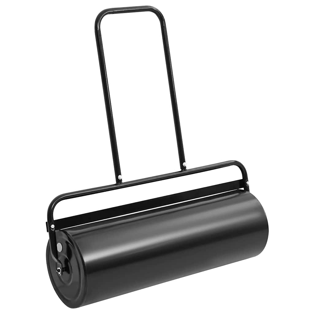 Sodo vejos volas stumiamas, juodas, geležis ir plienas, 63l Sodo vejos volas stumiamas, juodas, geležis ir plienas, 63l - Image 2