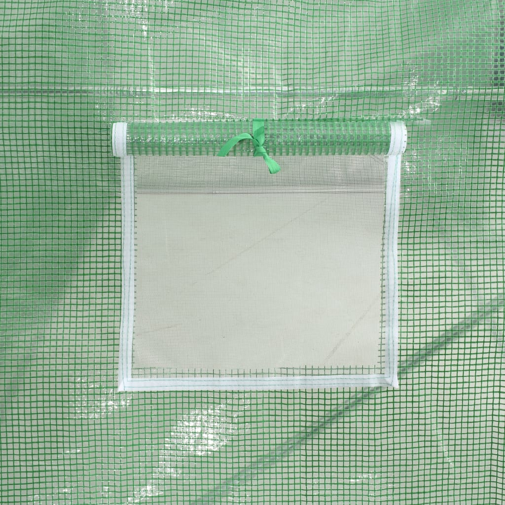 Šiltnamis su plieno rėmu, žalios spalvos, 4x2x2m, 8m² Šiltnamis su plieno rėmu, žalios spalvos, 4x2x2m, 8m² - Image 10