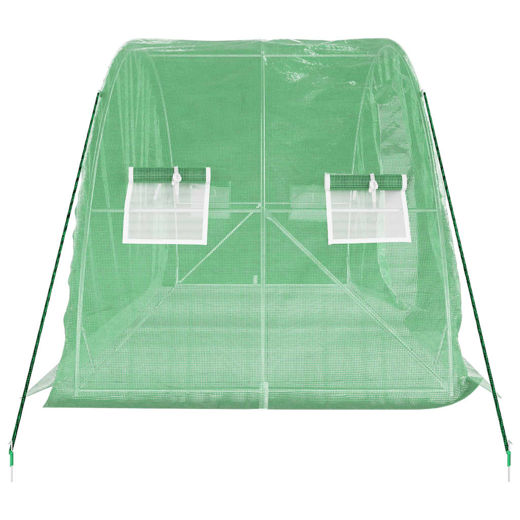 Šiltnamis su plieno rėmu, žalios spalvos, 5x2x2,3m, 10m² Šiltnamis su plieno rėmu, žalios spalvos, 5x2x2,3m, 10m² - Image 5