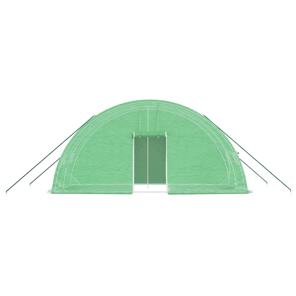Šiltnamis su plieno rėmu, žalios spalvos, 6x2x2,85m, 12m² Šiltnamis su plieno rėmu, žalios spalvos, 6x2x2,85m, 12m² - Image 4