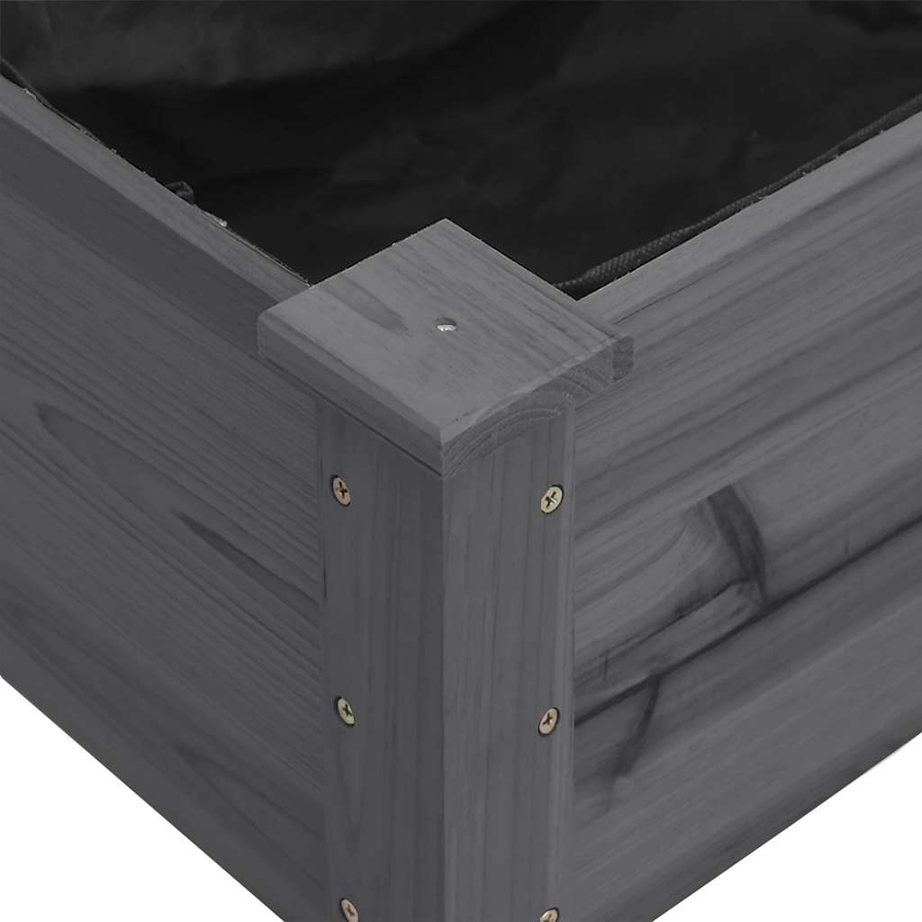 Lovelis su įdėklu, pilkas, 203x53x76cm, eglės medienos masyvas Lovelis su įdėklu, pilkas, 203x53x76cm, eglės medienos masyvas - Image 7