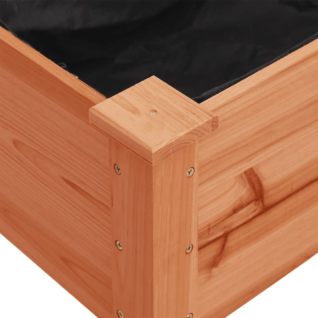 Lovelis su ratukais ir įdėklu, rudas, 71x37x80cm, eglės masyvas Lovelis su ratukais ir įdėklu, rudas, 71x37x80cm, eglės masyvas - Image 4