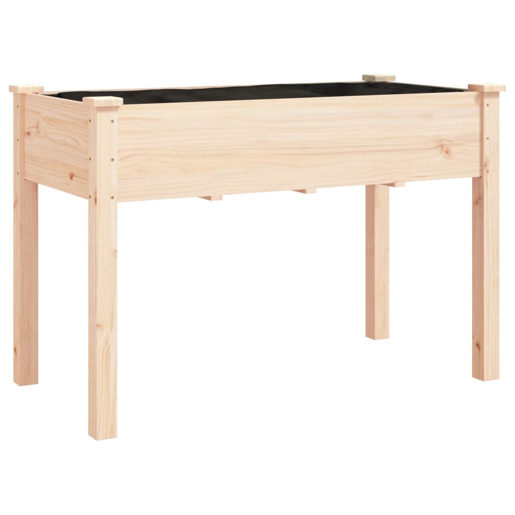 Lovelis su ratukais ir įdėklu, 118x59x80cm, eglės masyvas Lovelis su ratukais ir įdėklu, 118x59x80cm, eglės masyvas - Image 3