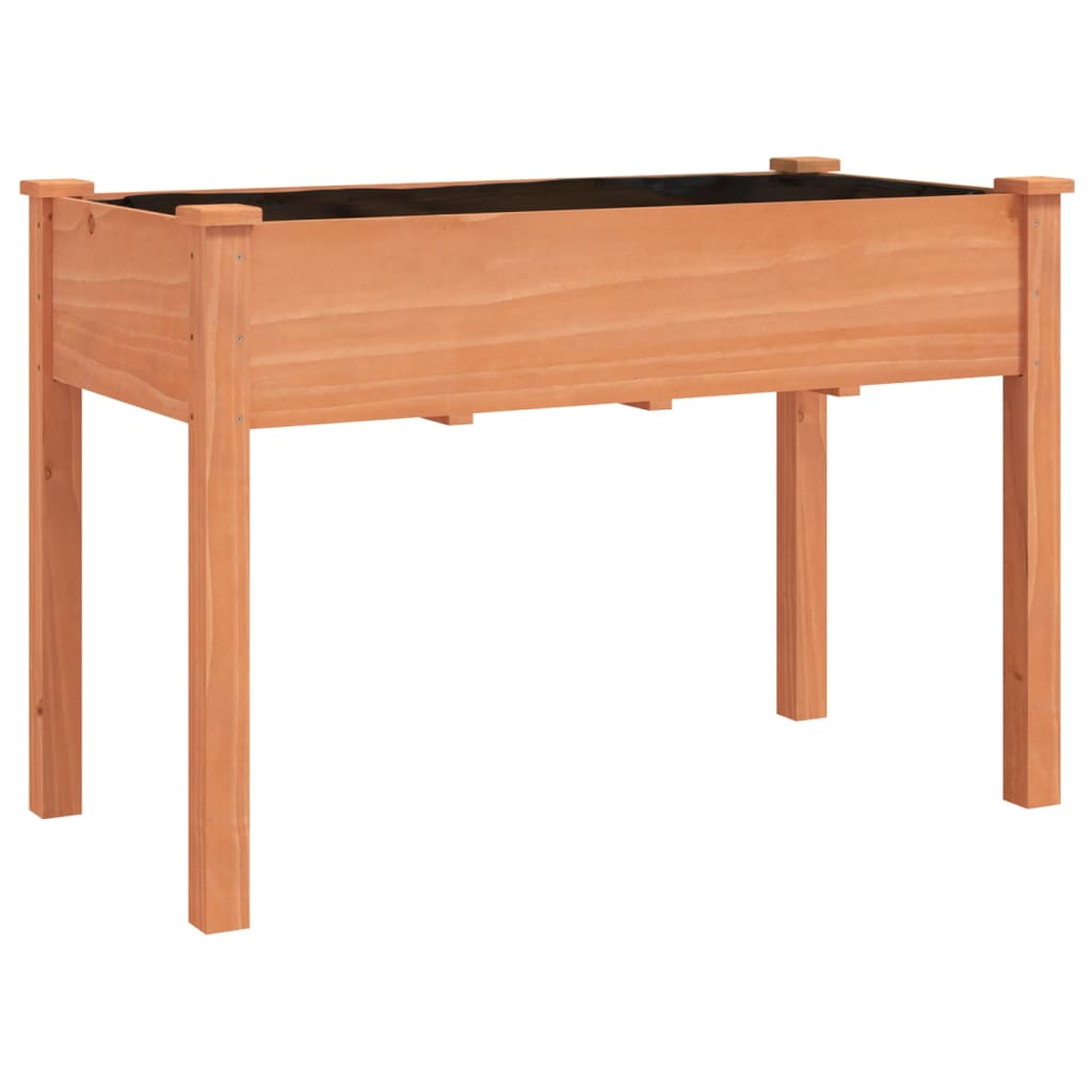 Lovelis su ratukais ir įdėklu, rudas, 118x59x80cm, eglė Lovelis su ratukais ir įdėklu, rudas, 118x59x80cm, eglė - Image 3
