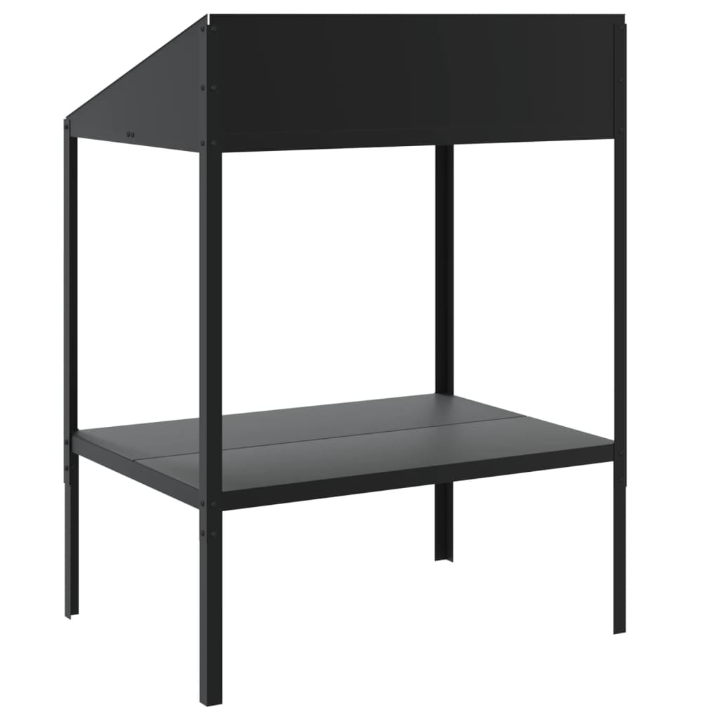 Augalų stovas, antracito, 75,5×54,5×100 cm, plienas Augalų stovas, antracito, 75,5x54,5x100 cm, plienas - Image 5