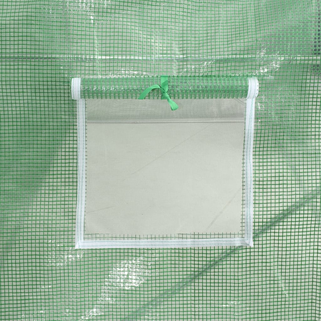 Šiltnamis su plieno rėmu, žalios spalvos, 10x2x2m, 20m² Šiltnamis su plieno rėmu, žalios spalvos, 10x2x2m, 20m² - Image 10