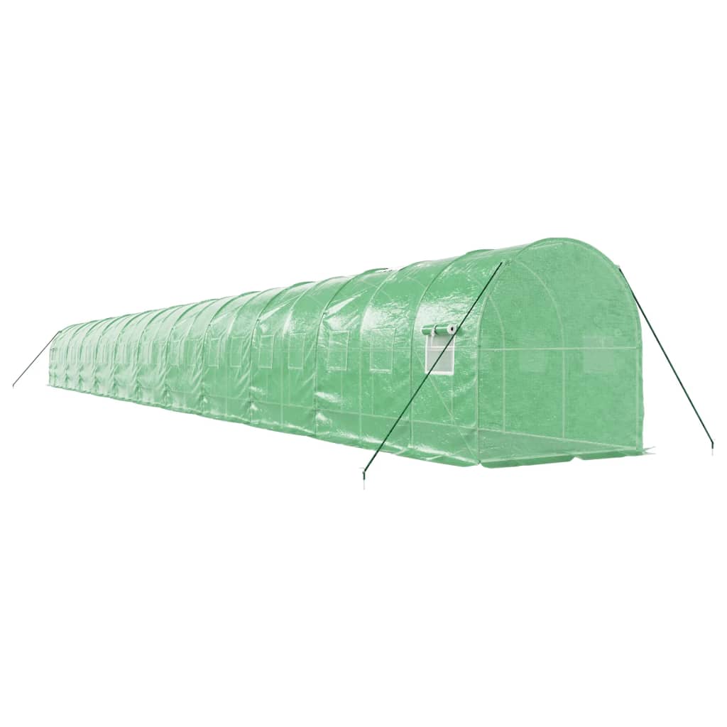 Šiltnamis su plieno rėmu, žalios spalvos, 22x2x2m, 44m² Šiltnamis su plieno rėmu, žalios spalvos, 22x2x2m, 44m² - Image 6