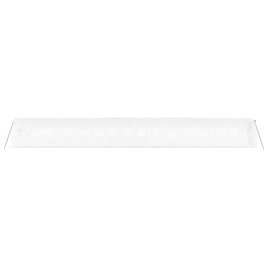 Šiltnamis su plieno rėmu, baltos spalvos, 16x2x2m, 32m² Šiltnamis su plieno rėmu, baltos spalvos, 16x2x2m, 32m² - Image 5