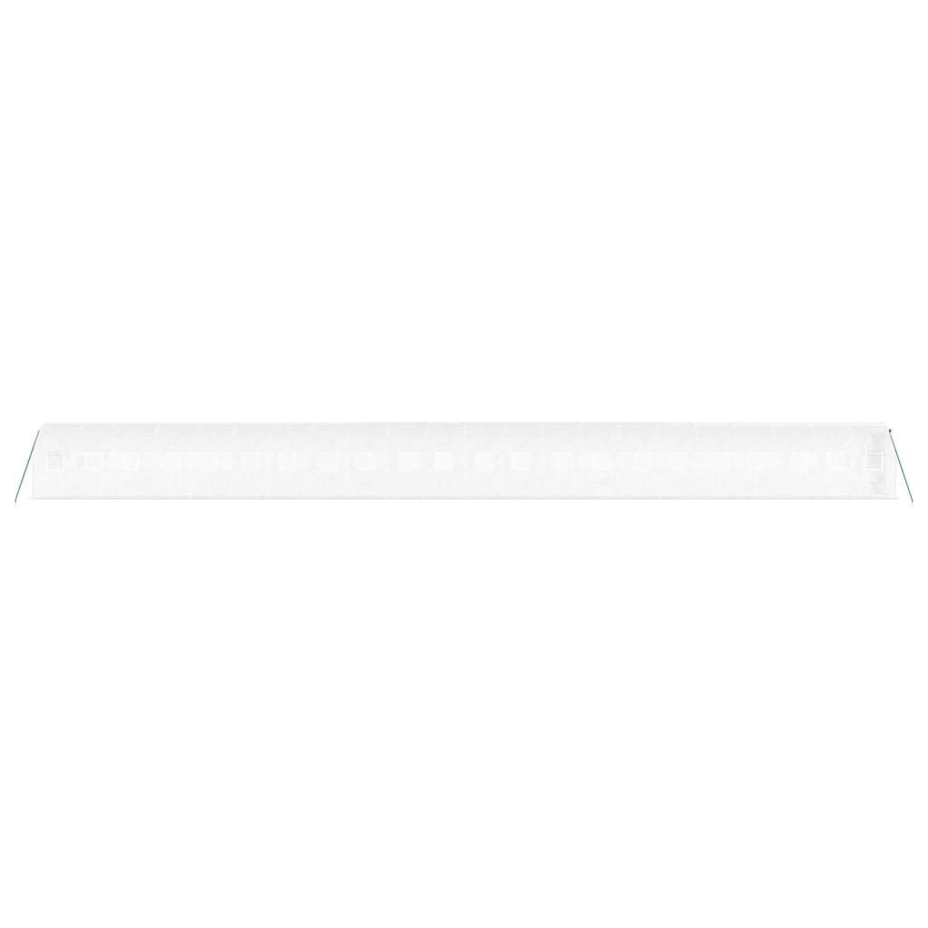 Šiltnamis su plieno rėmu, baltos spalvos, 22x2x2m, 44m² Šiltnamis su plieno rėmu, baltos spalvos, 22x2x2m, 44m² - Image 5