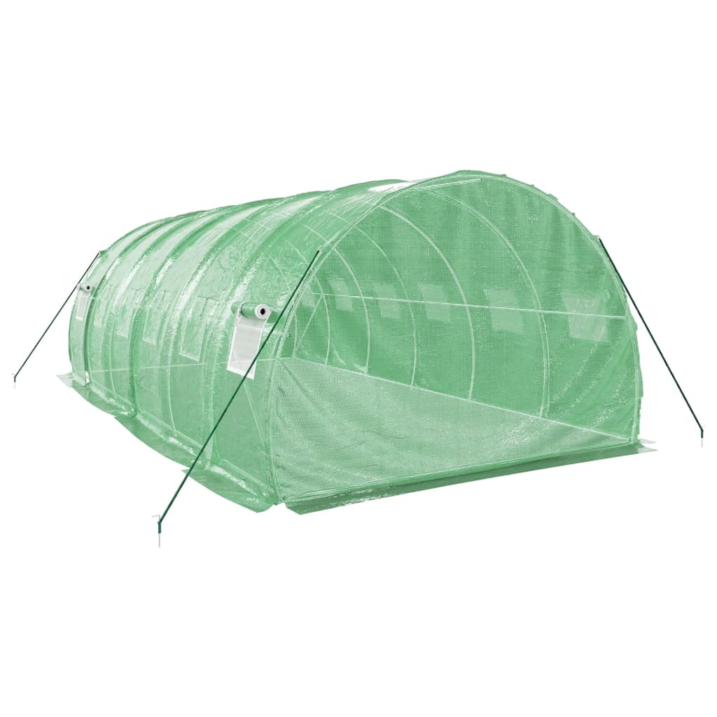 Šiltnamis su plieno rėmu, žalios spalvos, 6x3x2m, 18m² Šiltnamis su plieno rėmu, žalios spalvos, 6x3x2m, 18m² - Image 6
