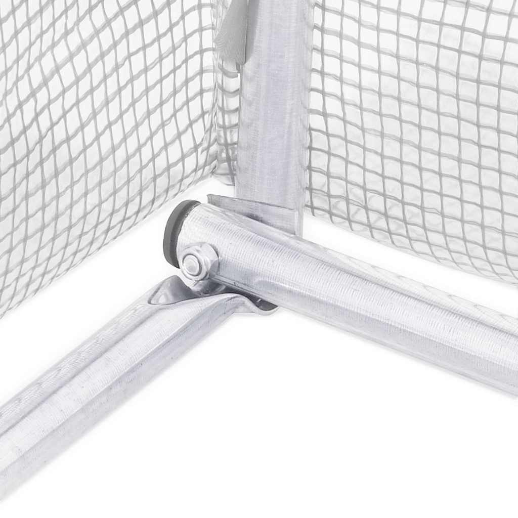 Šiltnamis su plieno rėmu, baltos spalvos, 10x3x2m, 30m² Šiltnamis su plieno rėmu, baltos spalvos, 10x3x2m, 30m² - Image 11