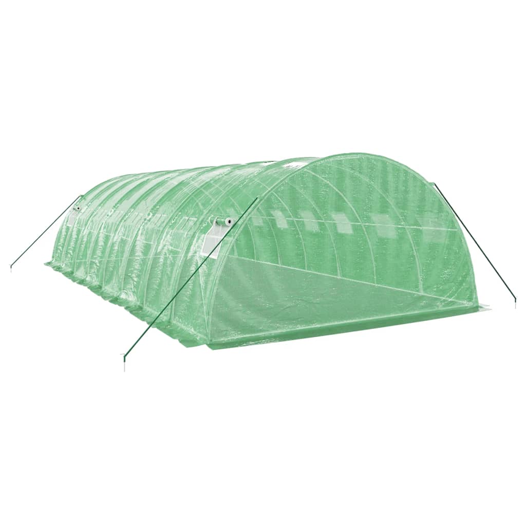 Šiltnamis su plieno rėmu, žalios spalvos, 8x4x2m, 32m² Šiltnamis su plieno rėmu, žalios spalvos, 8x4x2m, 32m² - Image 6