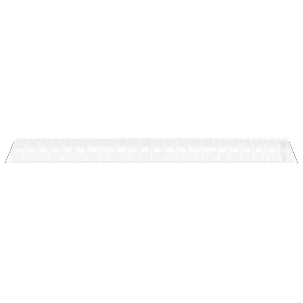 Šiltnamis su plieno rėmu, baltos spalvos, 22x4x2m, 88m² Šiltnamis su plieno rėmu, baltos spalvos, 22x4x2m, 88m² - Image 5