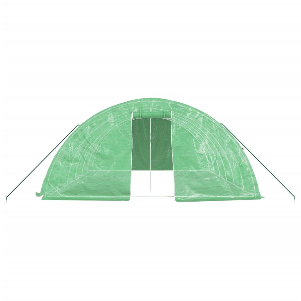 Šiltnamis su plieno rėmu, žalios spalvos, 6x5x2,3m, 30m² Šiltnamis su plieno rėmu, žalios spalvos, 6x5x2,3m, 30m² - Image 4