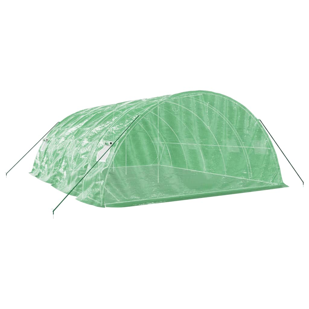 Šiltnamis su plieno rėmu, žalios spalvos, 6x5x2,3m, 30m² Šiltnamis su plieno rėmu, žalios spalvos, 6x5x2,3m, 30m² - Image 6