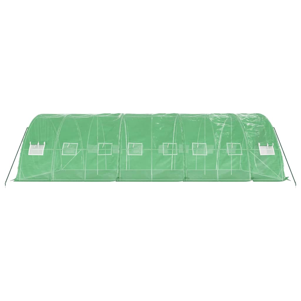 Šiltnamis su plieno rėmu, žalios spalvos, 8x5x2,3m, 40m² Šiltnamis su plieno rėmu, žalios spalvos, 8x5x2,3m, 40m² - Image 5