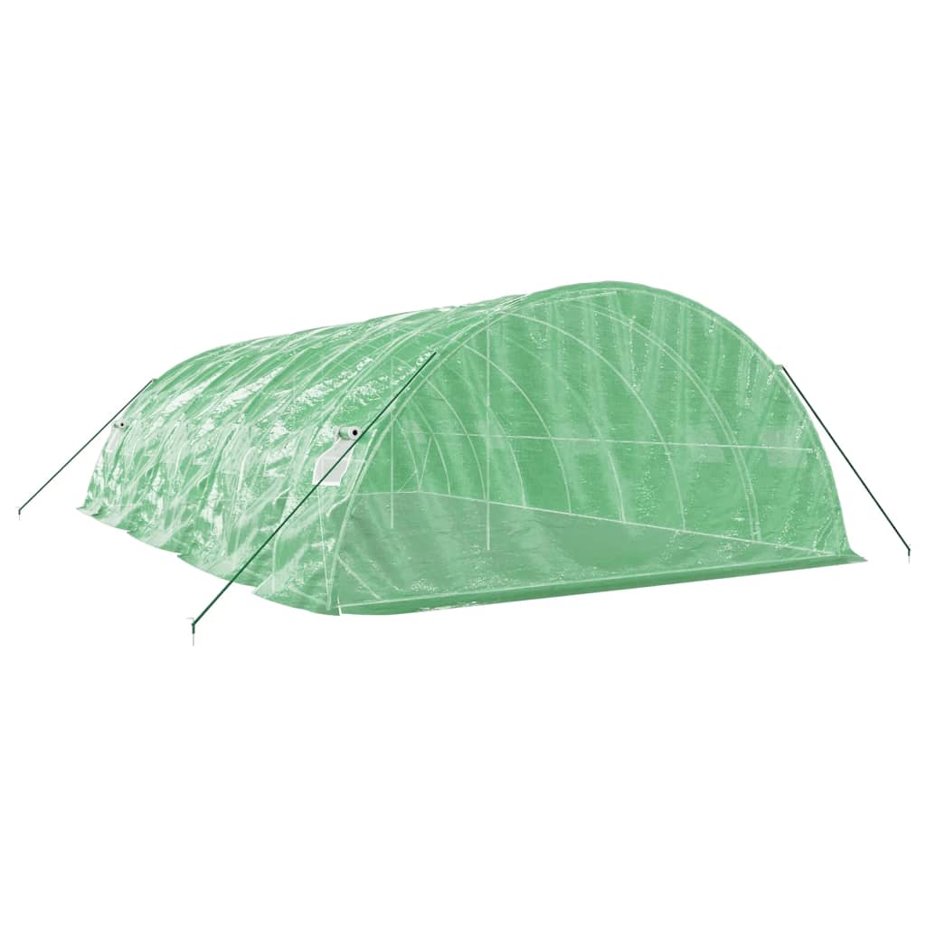 Šiltnamis su plieno rėmu, žalios spalvos, 8x5x2,3m, 40m² Šiltnamis su plieno rėmu, žalios spalvos, 8x5x2,3m, 40m² - Image 6