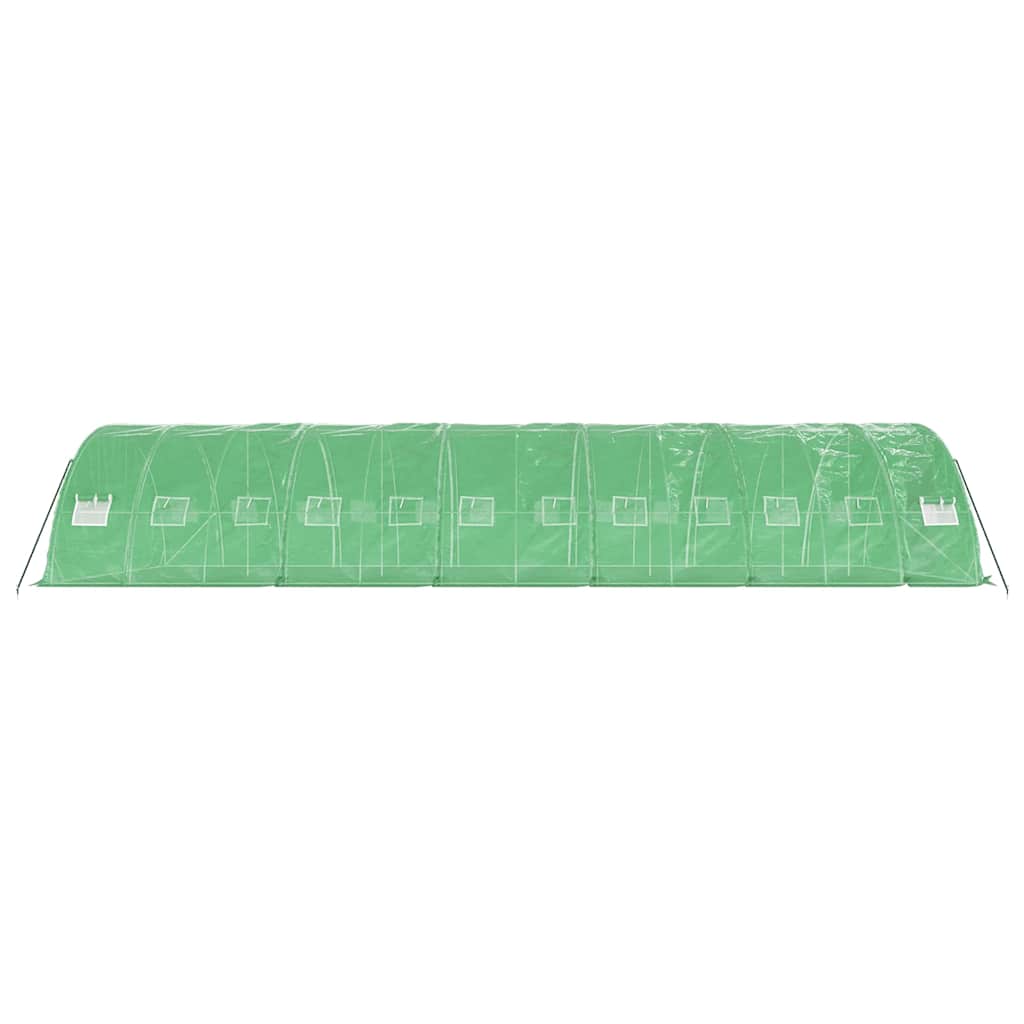 Šiltnamis su plieno rėmu, žalios spalvos, 12x5x2,3m, 60m² Šiltnamis su plieno rėmu, žalios spalvos, 12x5x2,3m, 60m² - Image 5