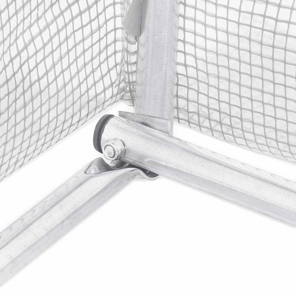 Šiltnamis su plieno rėmu, baltos spalvos, 24x5x2,3m, 120m² Šiltnamis su plieno rėmu, baltos spalvos, 24x5x2,3m, 120m² - Image 8