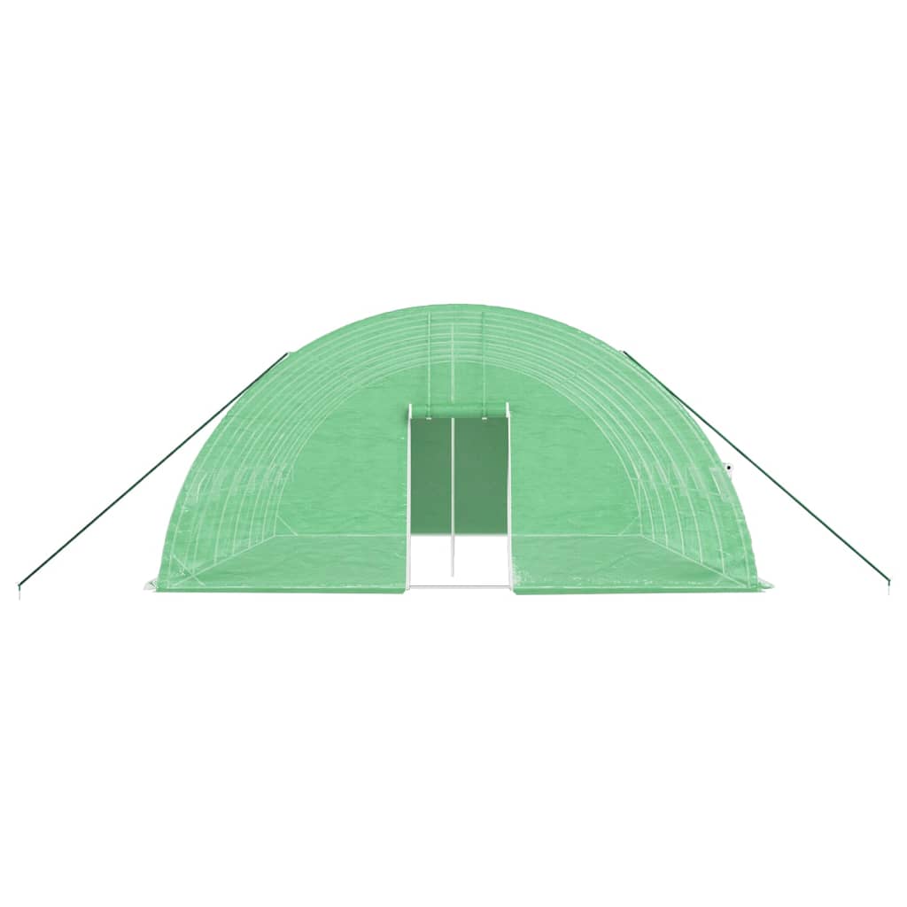Šiltnamis su plieno rėmu, žalios spalvos, 6x6x2,85m, 36m² Šiltnamis su plieno rėmu, žalios spalvos, 6x6x2,85m, 36m² - Image 4