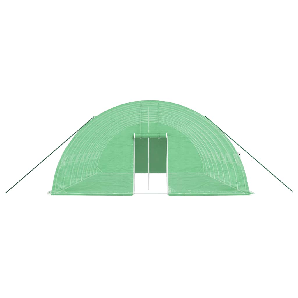 Šiltnamis su plieno rėmu, žalios spalvos, 8x6x2,85m, 48m² Šiltnamis su plieno rėmu, žalios spalvos, 8x6x2,85m, 48m² - Image 4