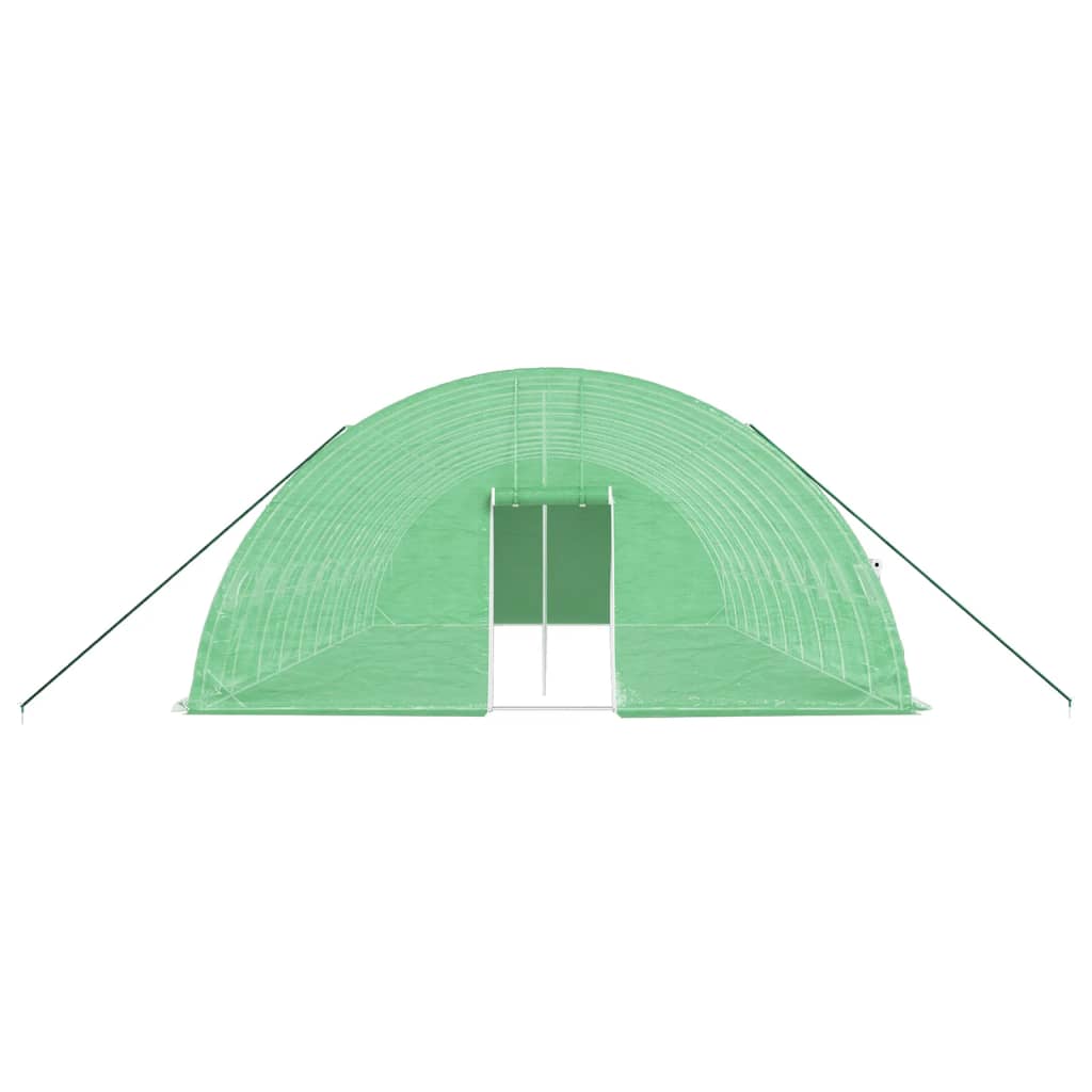 Šiltnamis su plieno rėmu, žalios spalvos, 10x6x2,85m, 60m² Šiltnamis su plieno rėmu, žalios spalvos, 10x6x2,85m, 60m² - Image 4