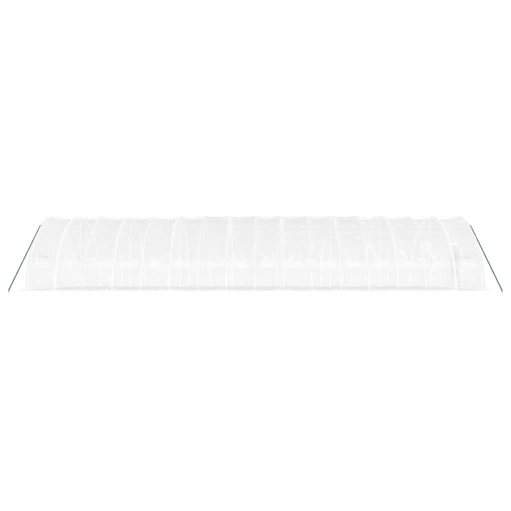 Šiltnamis su plieno rėmu, baltos spalvos, 16x6x2,85m, 96m² Šiltnamis su plieno rėmu, baltos spalvos, 16x6x2,85m, 96m² - Image 5