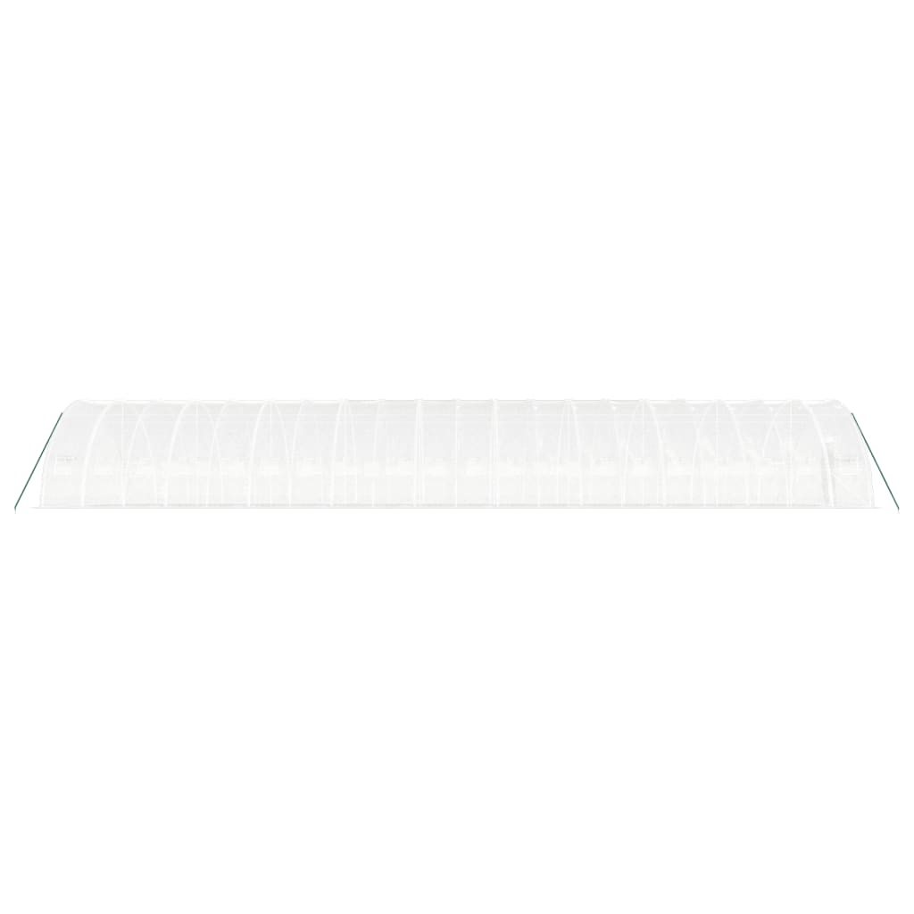Šiltnamis su plieno rėmu, baltos spalvos, 20x6x2,85m, 120m² Šiltnamis su plieno rėmu, baltos spalvos, 20x6x2,85m, 120m² - Image 5