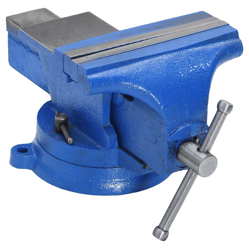 Darbastalio spaustuvas, mėlynos spalvos, 150 mm, ketus Darbastalio spaustuvas, mėlynos spalvos, 150 mm, ketus - Image 2