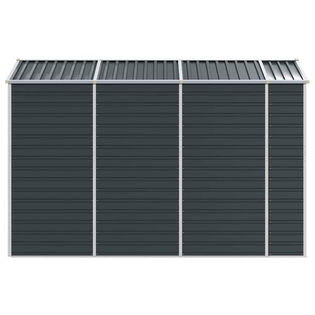 Sodo pašiūrė, antracito, 191x300x198cm, galvanizuotas plienas Sodo pašiūrė, antracito, 191x300x198cm, galvanizuotas plienas - Image 6