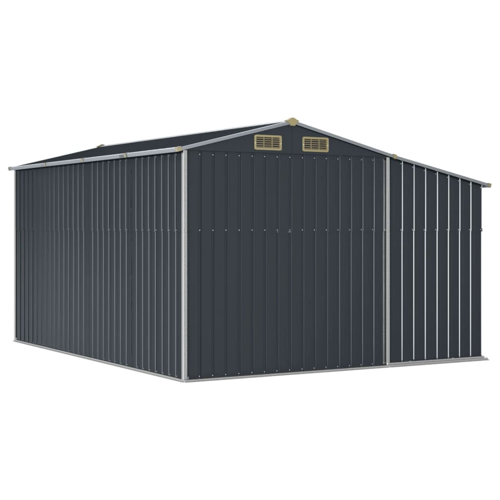 Sodo pašiūrė, antracito, 277×365,5x179cm, galvanizuotas plienas Sodo pašiūrė, antracito, 277x365,5x179cm, galvanizuotas plienas - Image 7