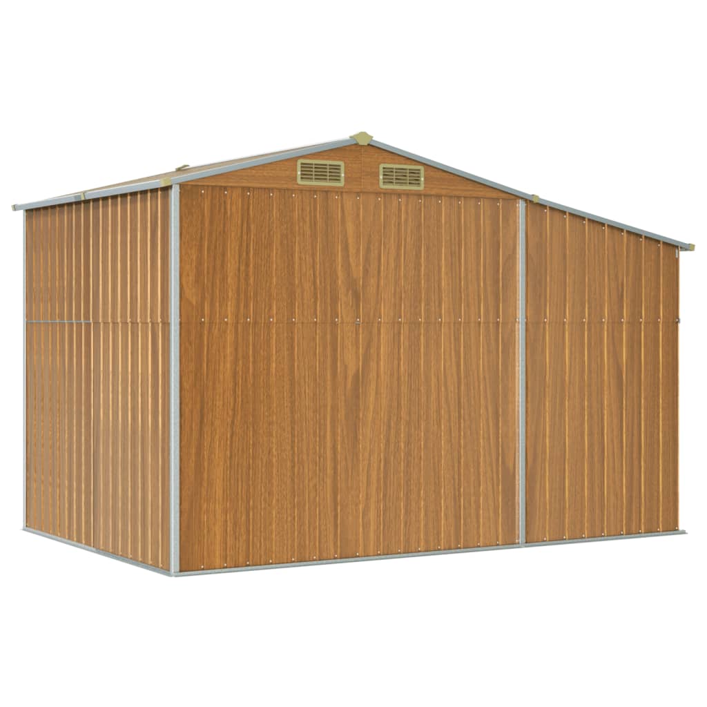 Sodo pašiūrė, šviesiai ruda, 277×192,5×179 cm, plienas Sodo pašiūrė, šviesiai ruda, 277x192,5x179 cm, plienas - Image 7