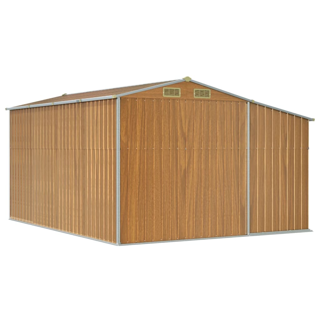 Sodo pašiūrė, šviesiai ruda, 277×365,5×179 cm, plienas Sodo pašiūrė, šviesiai ruda, 277x365,5x179 cm, plienas - Image 7