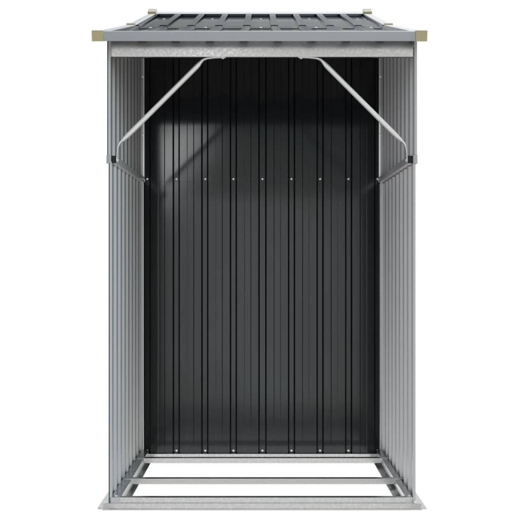 Sodo pašiūrė, antracito, 277x93x179cm, galvanizuotas plienas Sodo pašiūrė, antracito, 277x93x179cm, galvanizuotas plienas - Image 5