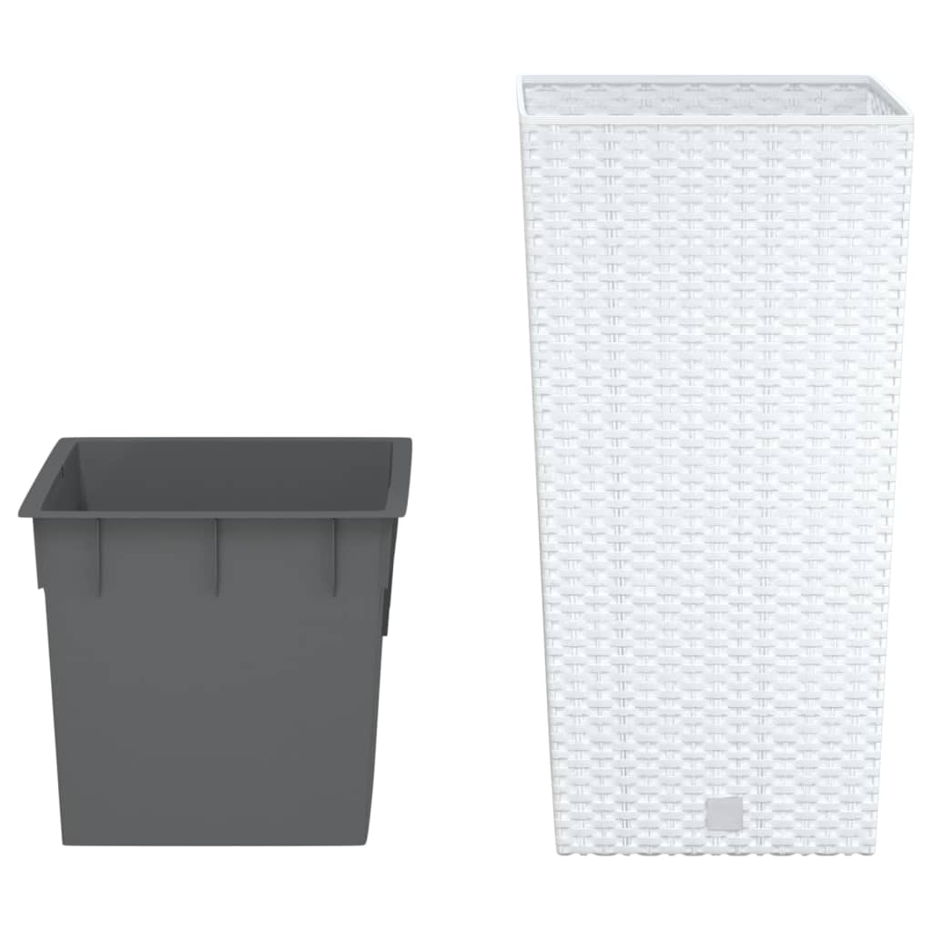 Lovelis su išimamu įdėklu, baltas, 11/26,5l, PP ratanas Lovelis su išimamu įdėklu, baltas, 11/26,5l, PP ratanas - Image 3