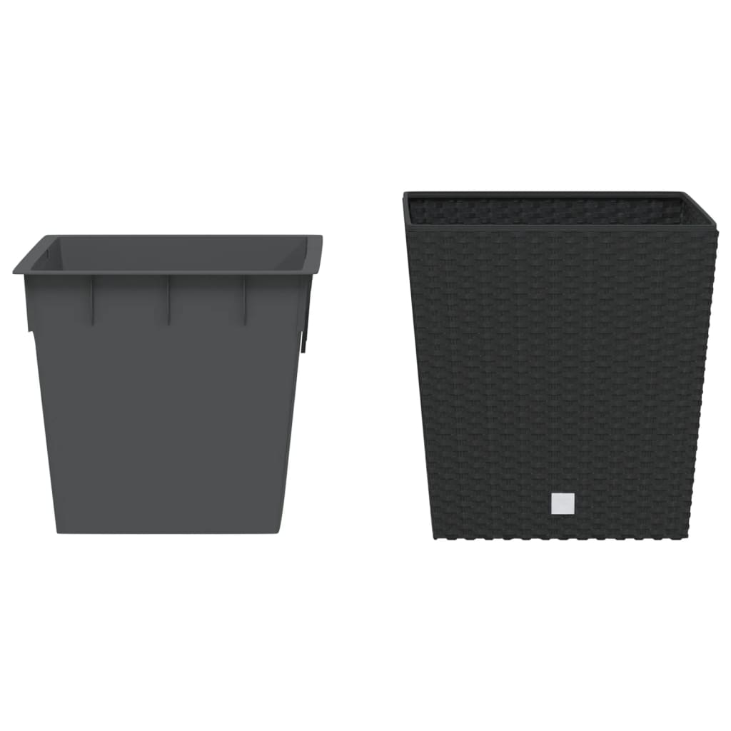 Lovelis su išimamu įdėklu, antracito, 21/32l, PP ratanas Lovelis su išimamu įdėklu, antracito, 21/32l, PP ratanas - Image 3