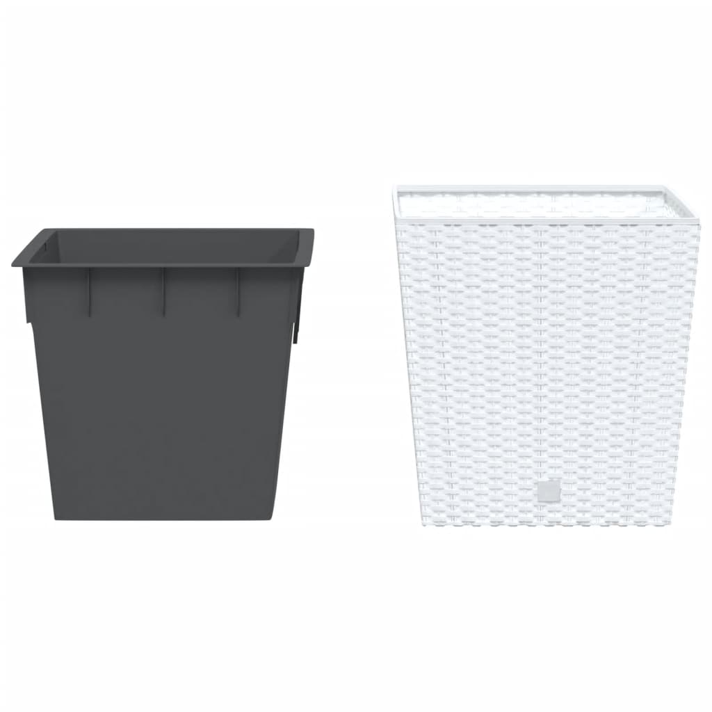 Lovelis su išimamu įdėklu, baltas, 21/32l, PP ratanas Lovelis su išimamu įdėklu, baltas, 21/32l, PP ratanas - Image 3
