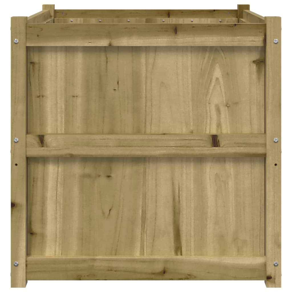 Sodo lovelis, 70x70x70cm, impregnuota pušies mediena Sodo lovelis, 70x70x70cm, impregnuota pušies mediena - Image 5