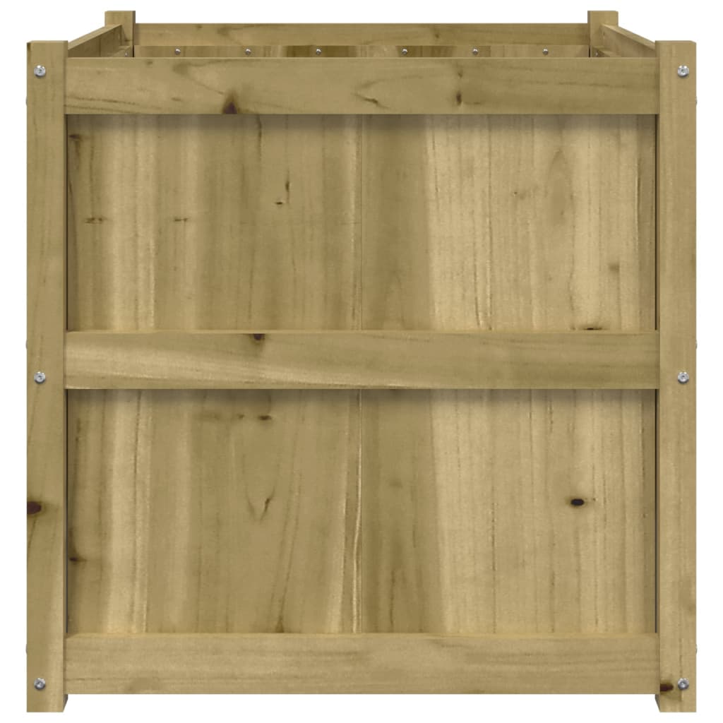 Sodo lovelis, 70x70x70cm, impregnuota pušies mediena Sodo lovelis, 70x70x70cm, impregnuota pušies mediena - Image 6