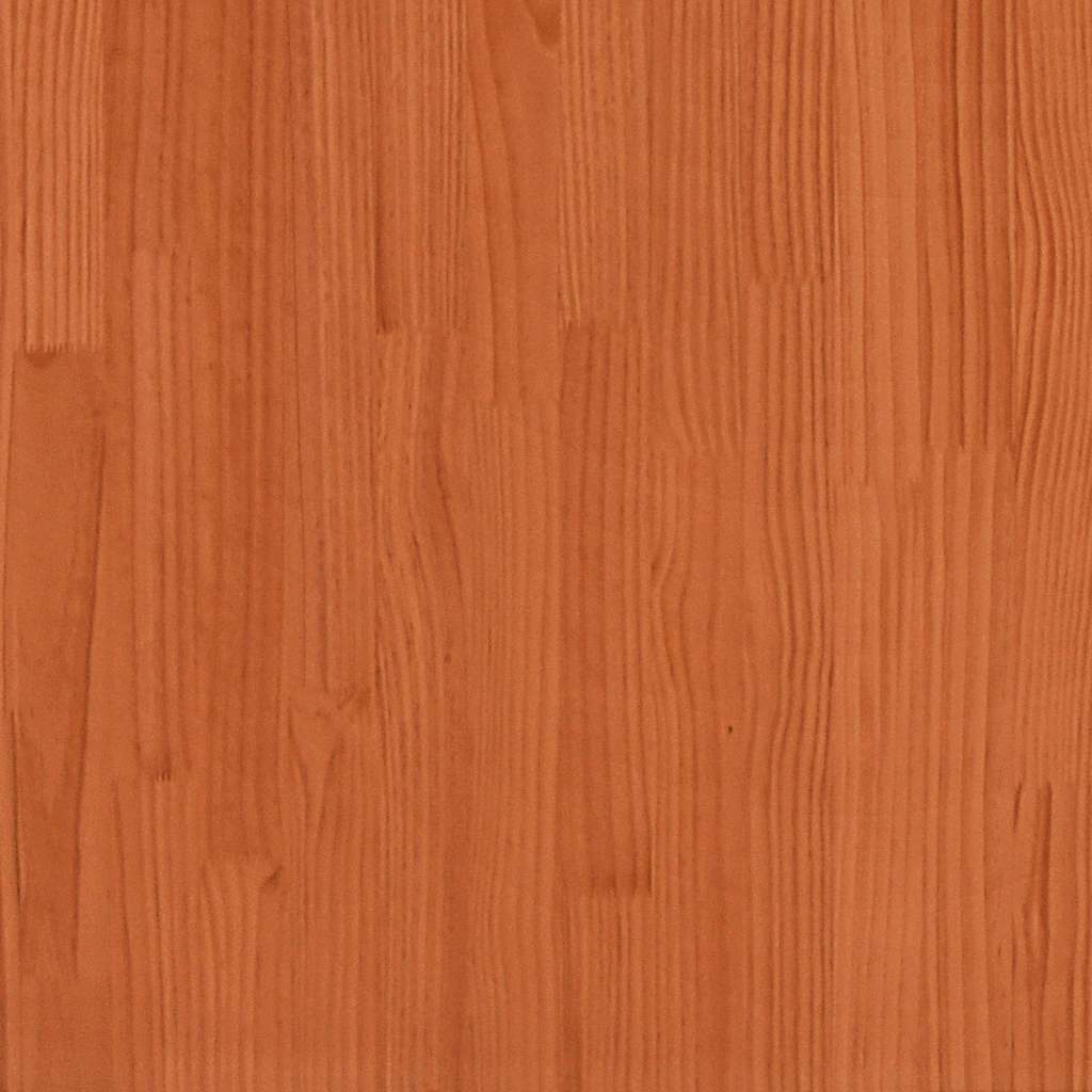 Sodo lovelis, vaško rudas, 90x50x70cm, pušies medienos masyvas Sodo lovelis, vaško rudas, 90x50x70cm, pušies medienos masyvas - Image 10