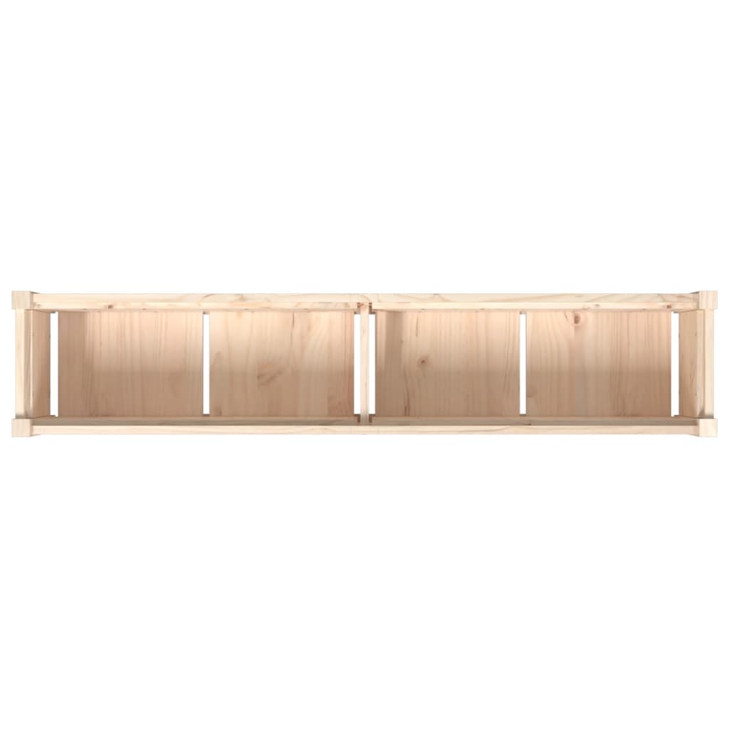 Sodo lovelis, 150x31x31cm, pušies medienos masyvas Sodo lovelis, 150x31x31cm, pušies medienos masyvas - Image 8
