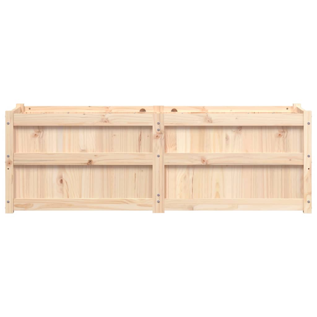 Sodo lovelis, 150x50x50cm, pušies medienos masyvas Sodo lovelis, 150x50x50cm, pušies medienos masyvas - Image 5