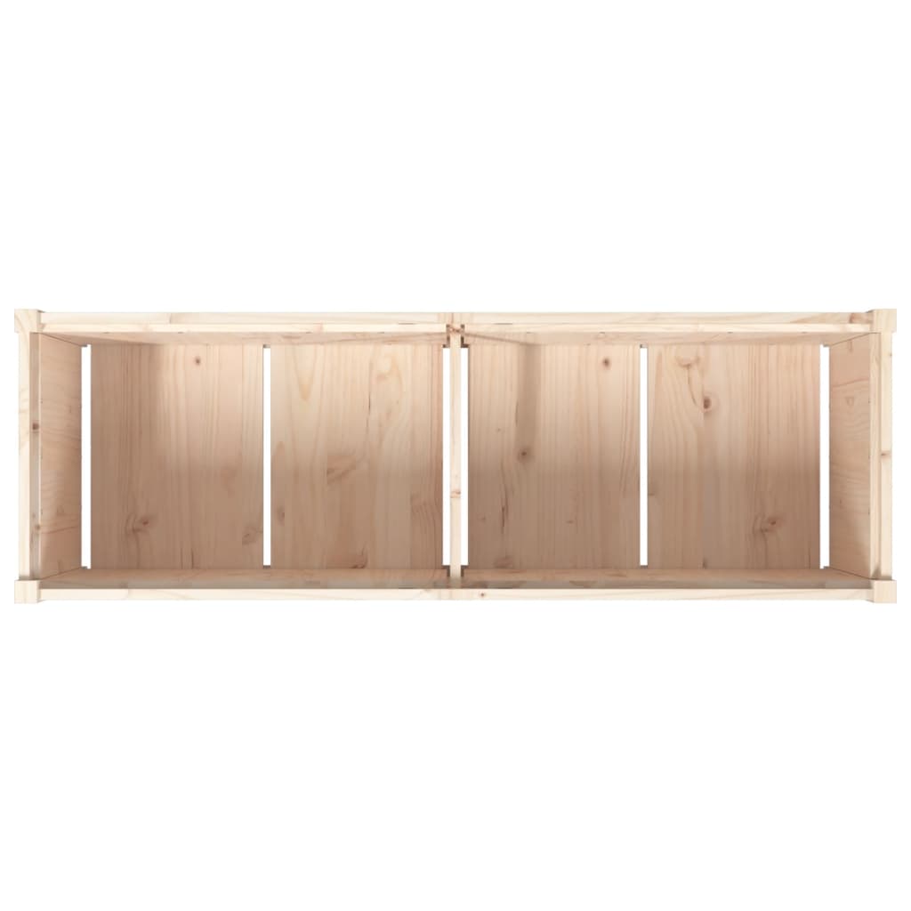 Sodo lovelis, 150x50x50cm, pušies medienos masyvas Sodo lovelis, 150x50x50cm, pušies medienos masyvas - Image 8