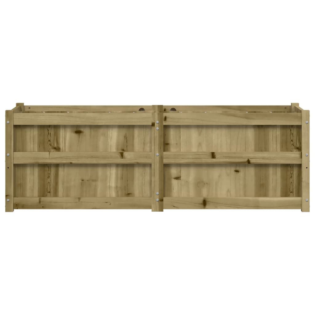 Sodo lovelis, 150x50x50cm, impregnuota pušies mediena Sodo lovelis, 150x50x50cm, impregnuota pušies mediena - Image 5