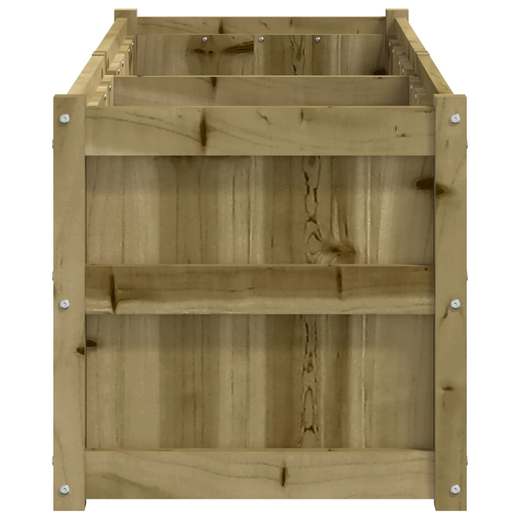 Sodo lovelis, 150x50x50cm, impregnuota pušies mediena Sodo lovelis, 150x50x50cm, impregnuota pušies mediena - Image 6