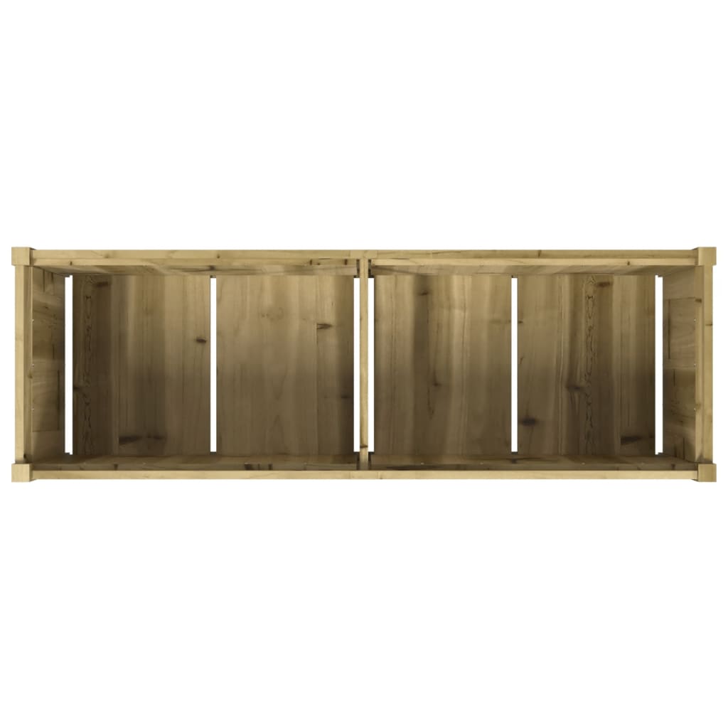 Sodo lovelis, 150x50x50cm, impregnuota pušies mediena Sodo lovelis, 150x50x50cm, impregnuota pušies mediena - Image 8