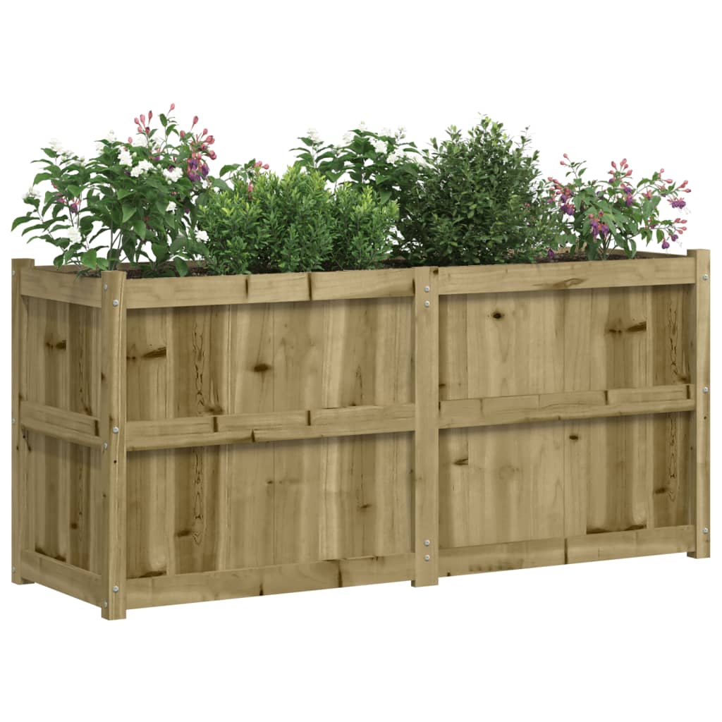 Sodo lovelis, 150x50x70cm, impregnuota pušies mediena Sodo lovelis, 150x50x70cm, impregnuota pušies mediena - Image 4