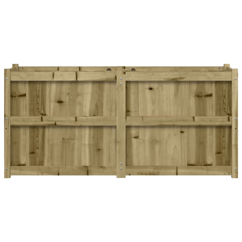 Sodo lovelis, 150x50x70cm, impregnuota pušies mediena Sodo lovelis, 150x50x70cm, impregnuota pušies mediena - Image 5