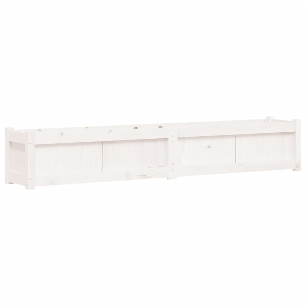 Sodo loveliai, 2vnt., baltos spalvos, pušies medienos masyvas Sodo loveliai, 2vnt., baltos spalvos, pušies medienos masyvas - Image 7